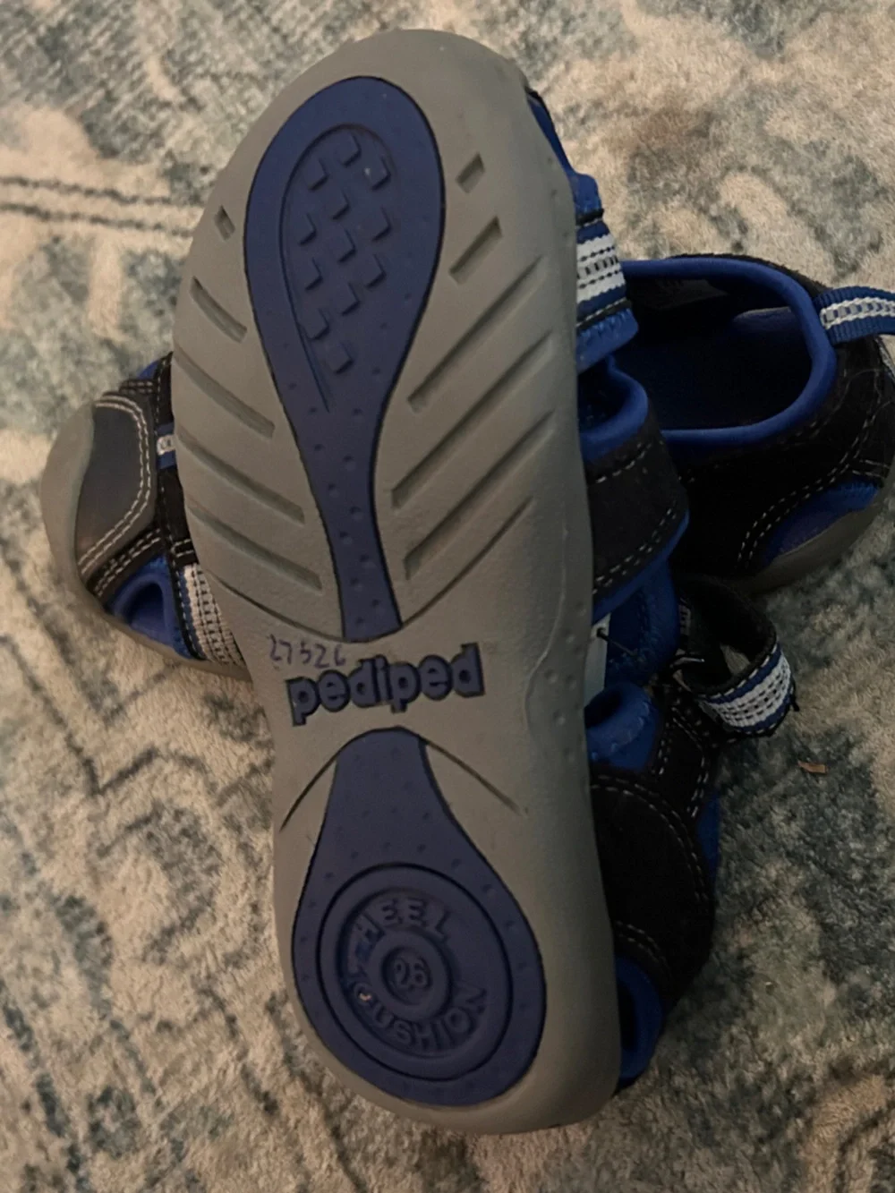 Pediped Sahara Flex Black Water Shoes Sandals